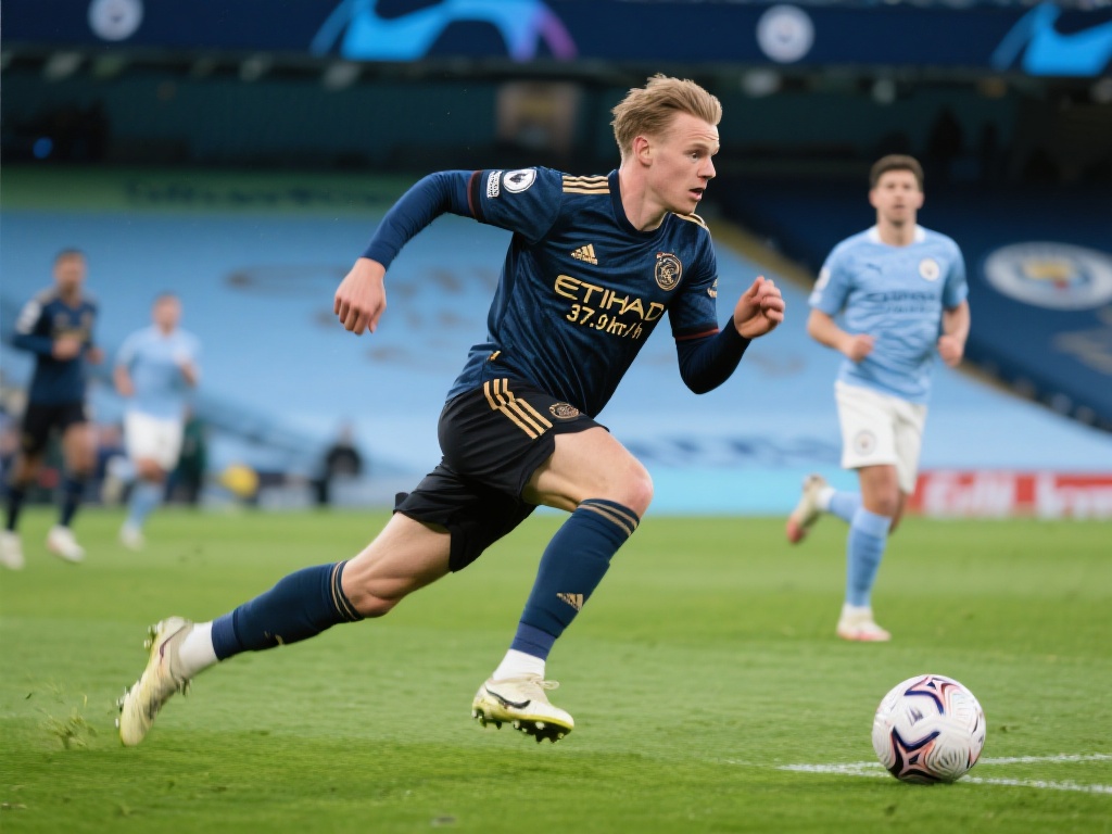 范德文狂飙37.1km/h成英超最快,B席垫底仅29.4km/h 速度对于现代足球来说,不只是爆发力的表现